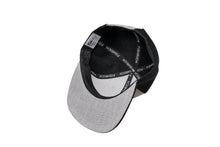 Load image into Gallery viewer, Snapback Hat - Hemp Gray &amp; Black
