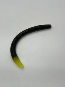 Green Neon Tip - 5" Senko Worms (8pc. Bag)
