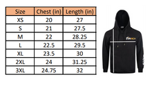 Load image into Gallery viewer, Unisex Hooded Sweatshirt - Black
