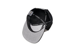 Snapback Hat - Hemp Gray & Black