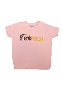 Toddler Logo Tee #3110 - Light Pink