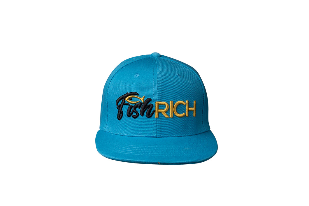 Snapback Hat - Tahiti Blue #10
