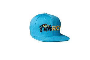 Snapback Hat - Tahiti Blue #10